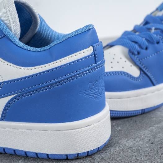 Giày AIR JORDAN 1 Low Xanh Dương, Giày Thể Thao JORDAN 1 Xanh Dương Cổ Thấp Nam Nữ cao cấp