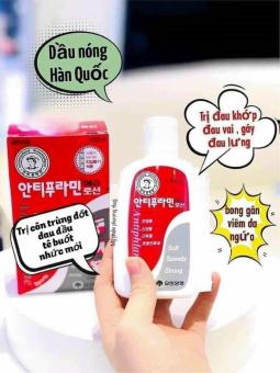 dầu nóng xoa bóp Antiphlamine Hàn Quốc 100ml