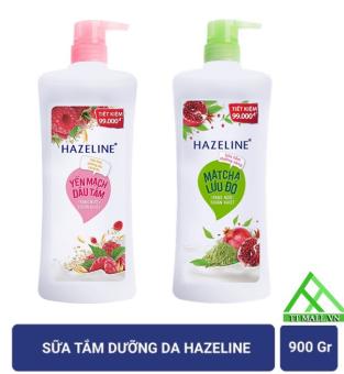 Sữa Tắm Sáng Da Hazeline 900g - Nhẹ Nhàng Thuần Khiết
