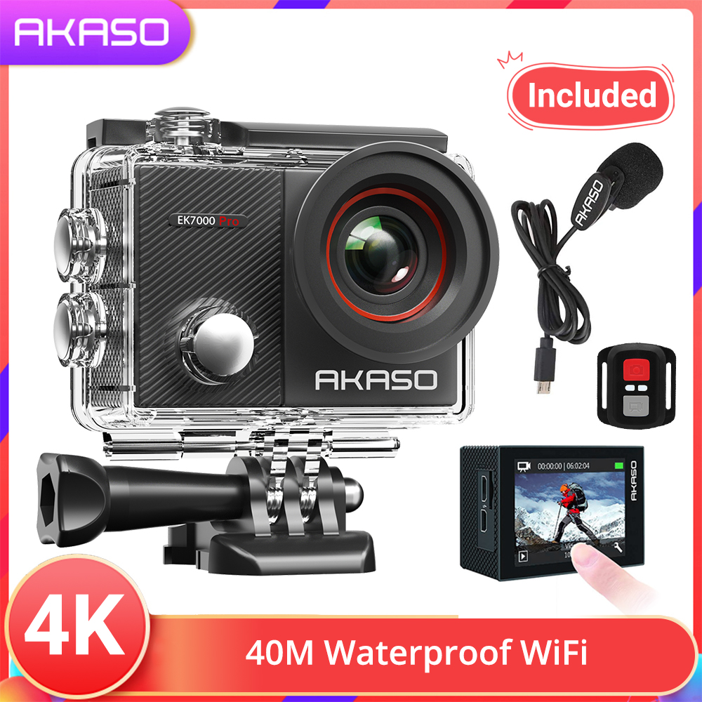 Buy AKASO EK7000 Pro 4K Action Camera with Touch Screen