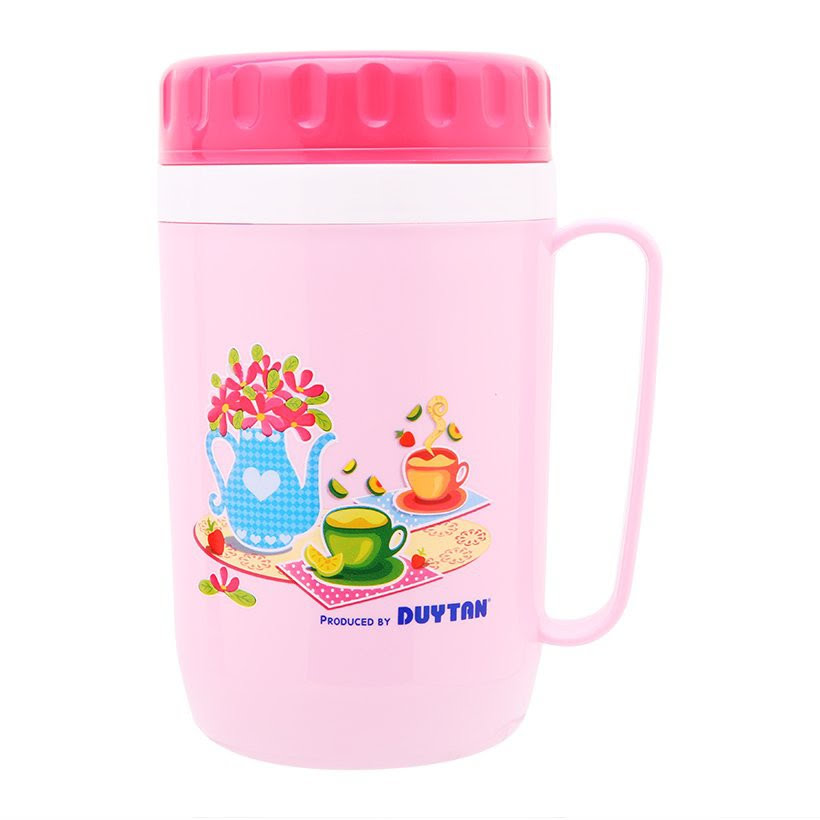 Ca nhựa tay cầm giữ nhiệt Duy Tân 750ml