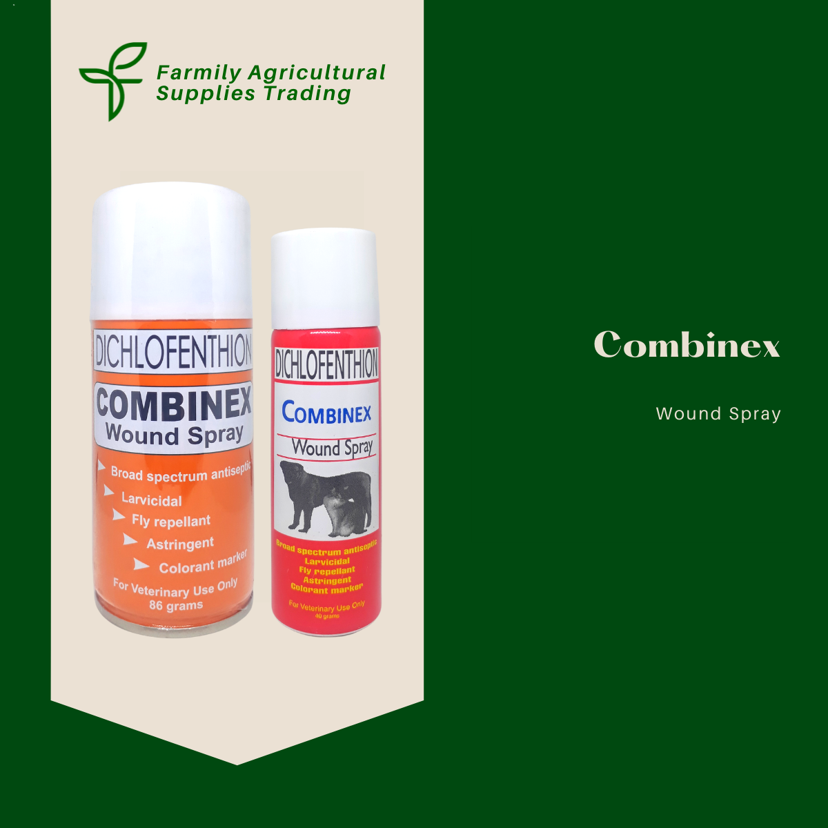 Combinex Wound Spray 40g / 8...