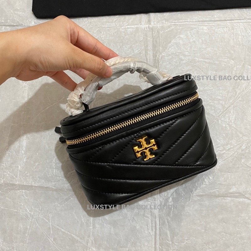 tory burch kira chevron vanity case