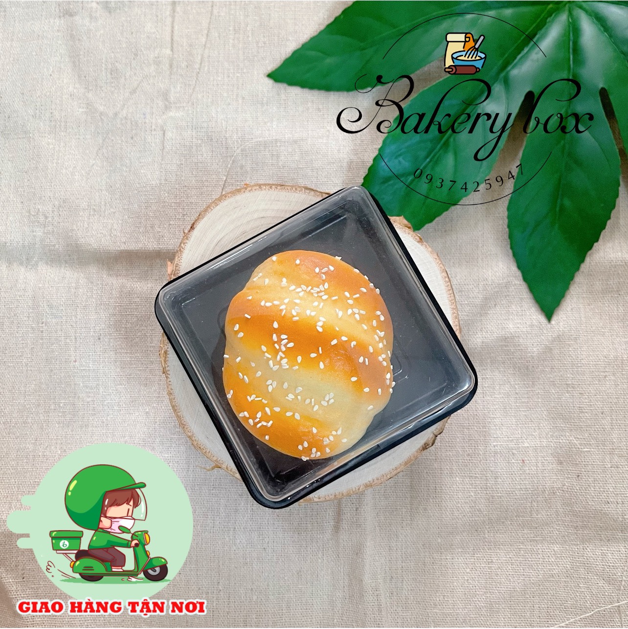 100 hộp đựng bánh trung thu 100g - 150g đế đen - xy80s-tp
