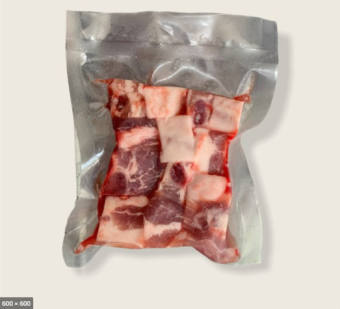 250g xương sườn bò cắt khúc sẵn (kho, nấu nước lèo, xào, hầm...)