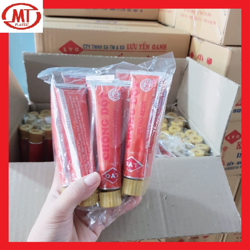 Keo chống dột nóc nhà tuýp 50g hiệu mặt trời