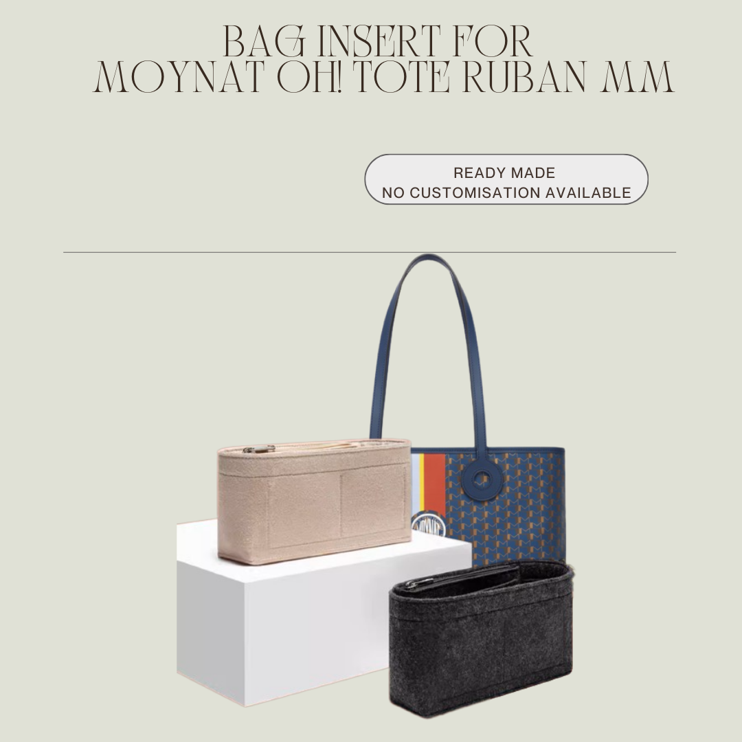 Preorder] Custom Made - Bag Insert/Bag Organiser/Bag Base/Bag Pillow for Moynat  Oh! Tote Ruban