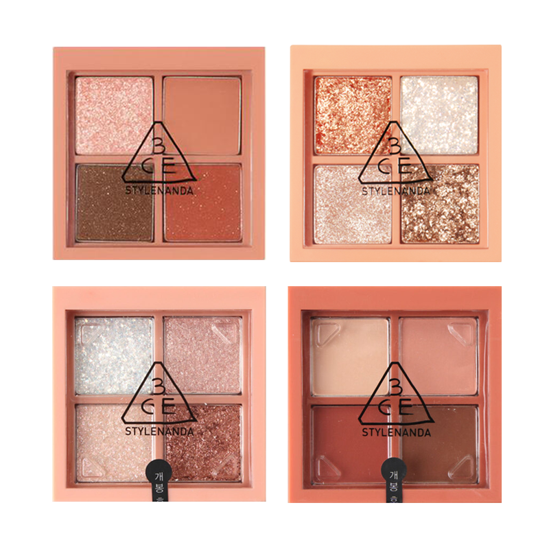 Phấn mắt/màu mắt 4 ô 3ce multi eye color palette - hộp vuông