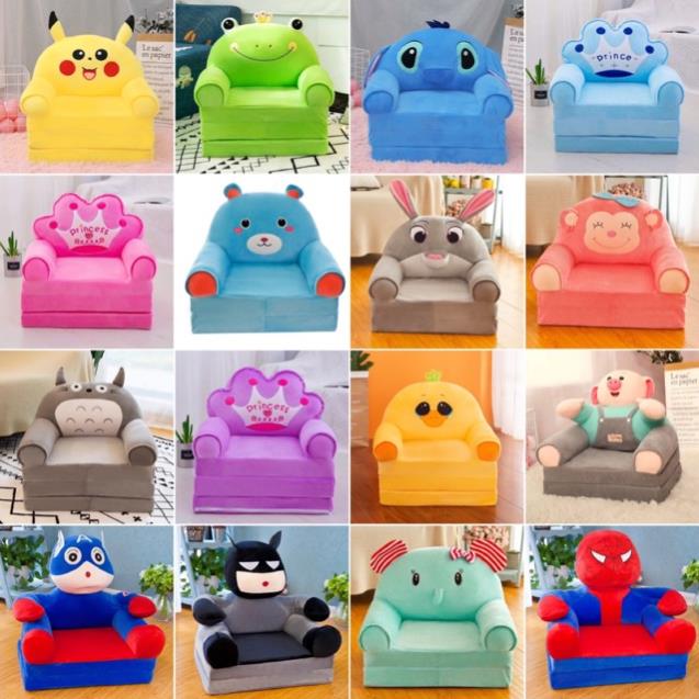 Ghế sofa lười,ghế lười hình thú cho bé 3 tầng,ghế lười cho bé