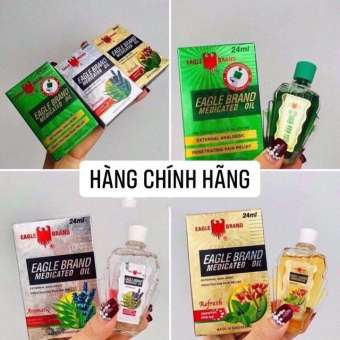 Dầu Gió Con Ó của Mỹ (xanh mùi truyền thống, vàng hương cây đinh hương, trắng hương lavender)