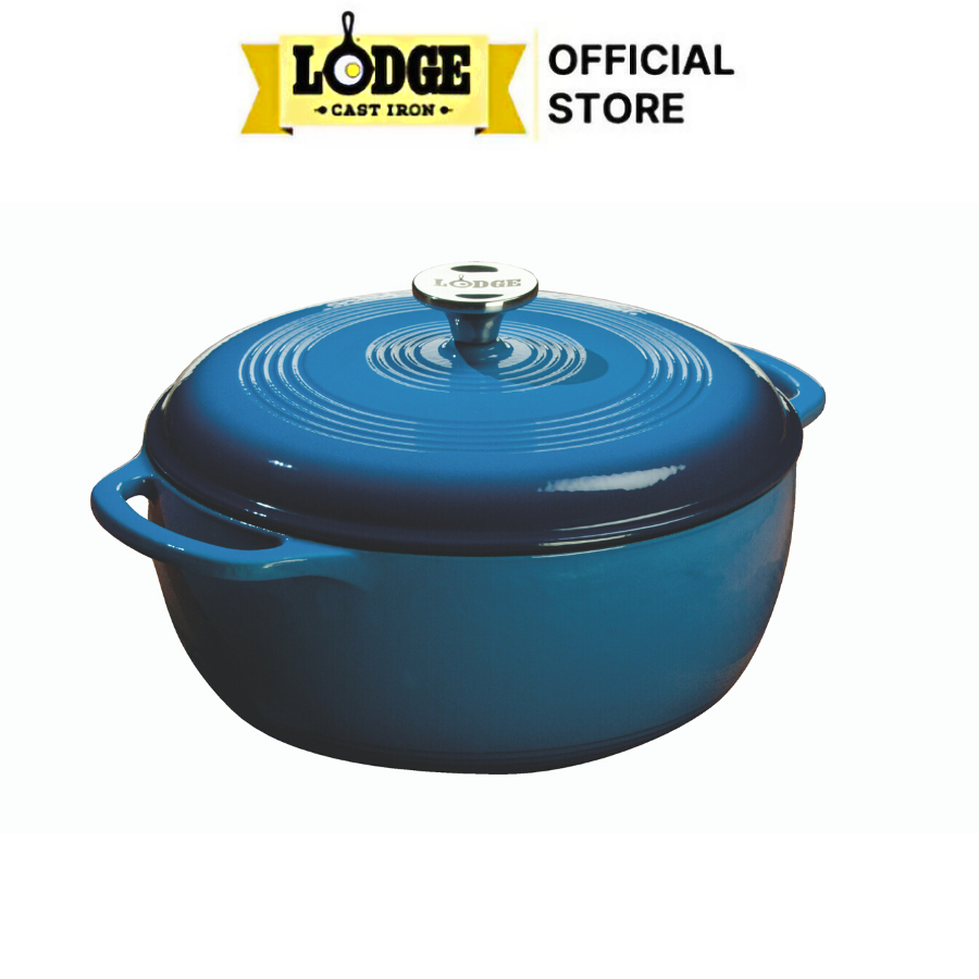 Lodge - Ceramic dutch oven - Caribbean Blue - 5.6L