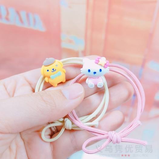 Dây buộc tóc trái cây cho bé tóc nhiều- người lớn dùng được