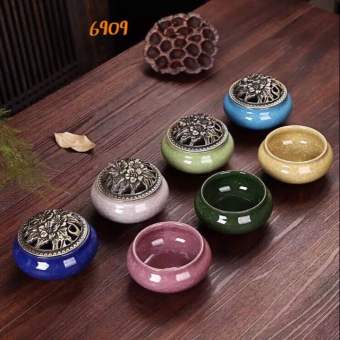 LƯ XÔNG TRẦM HƯƠNG GỐM SỨ CAO CẤP/ ĐỈNH ĐỐT NHANG