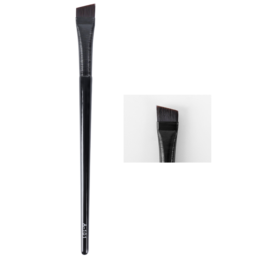 Professional Angled Small Eyeliner Eyebrow Contour Brush High Quality Makeup Tools - 3