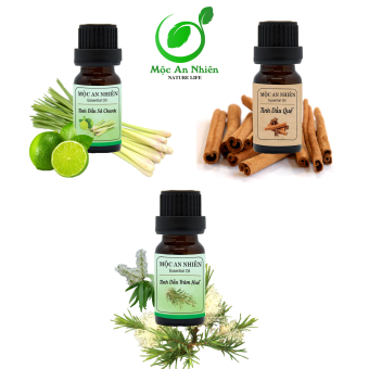 Tinh Dầu Mộc An Nhiên Nguyên Chất 100% Tự Nhiên, Đuổi Muỗi, Làm Thơm Phòng Hiệu Quả