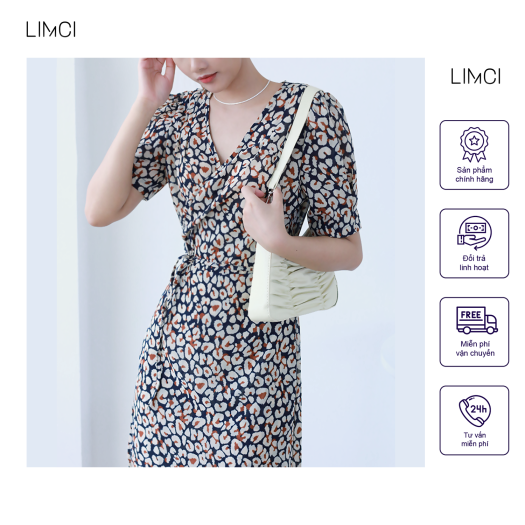 Váy Hoa ulzzang dáng dài cúc bọc voan tơ Quảng Châu Đầm hoa nhí vintage  dáng dài Juka Shop - Váy Fashion