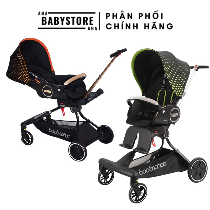 Xe đẩy dạo chơi gấp gọn cho bé Baobaohao V9