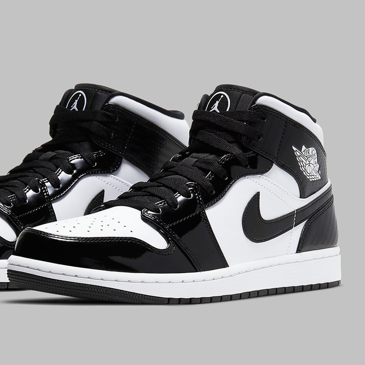 Giày thể thao jd , giày sneaker jd1 high đen trắng cao cổ