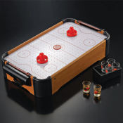 Hodeso Tabletop Air Hockey - Fun for Kids and Adults