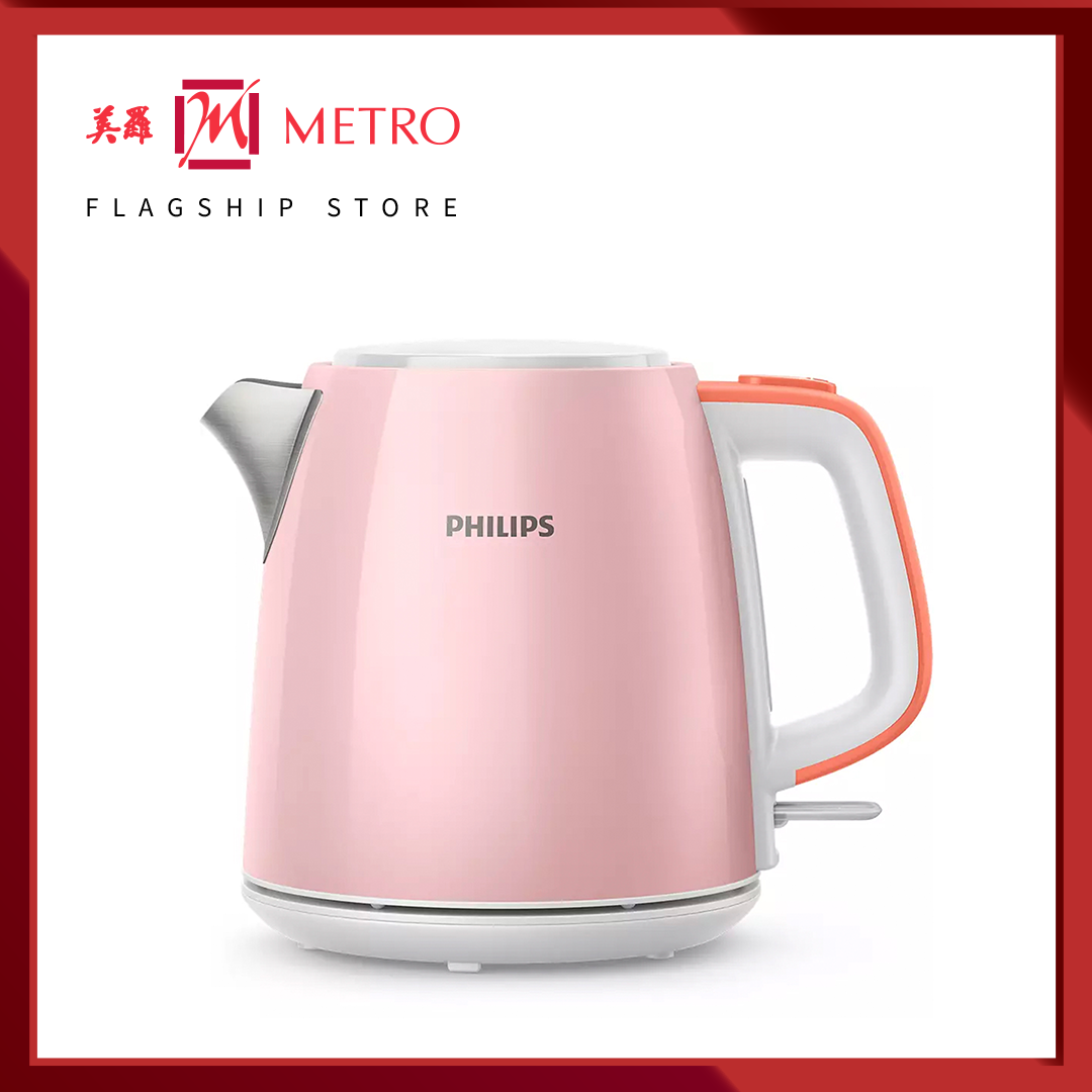 Philips Daily Collection HD9306/06 Electric Kettle 1.5 L 1800 W Metallic, Silver