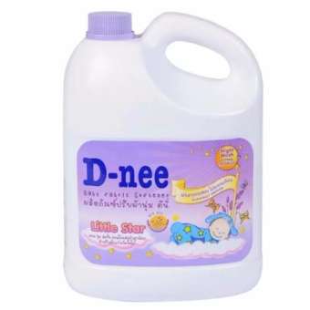 Dung dịch giặt xả quần áo trẻ em Dnee 3000ml (Tím)