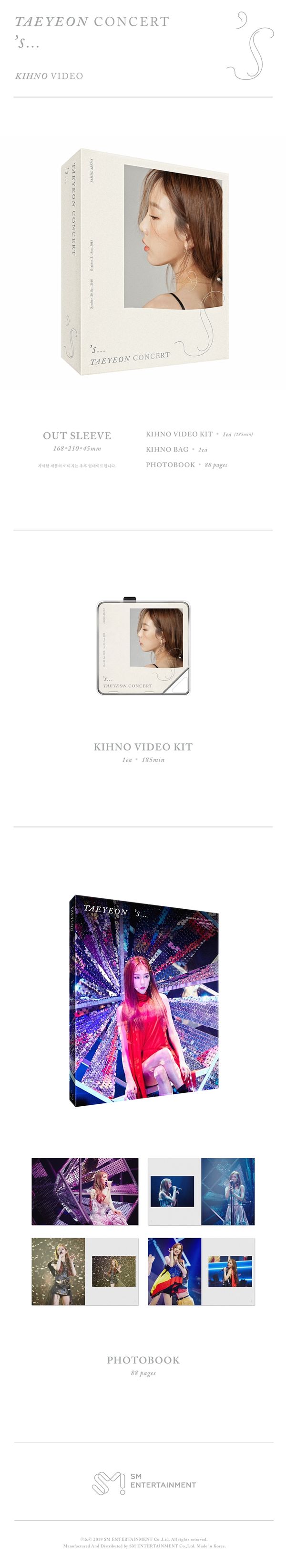 TAEYEON 'S Kihno Video TAEYEON CONCERT (Korea Ver.) Basses Girls