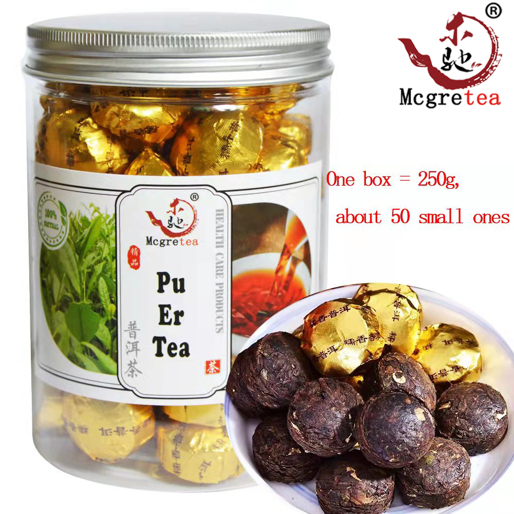Gambar Puer Tea Glutinous Rice Fragrant Pu er Tea Xiaotuo Tea ????? Xiaojin Brick 250g 500g Pu er Cooked Pu Erh
