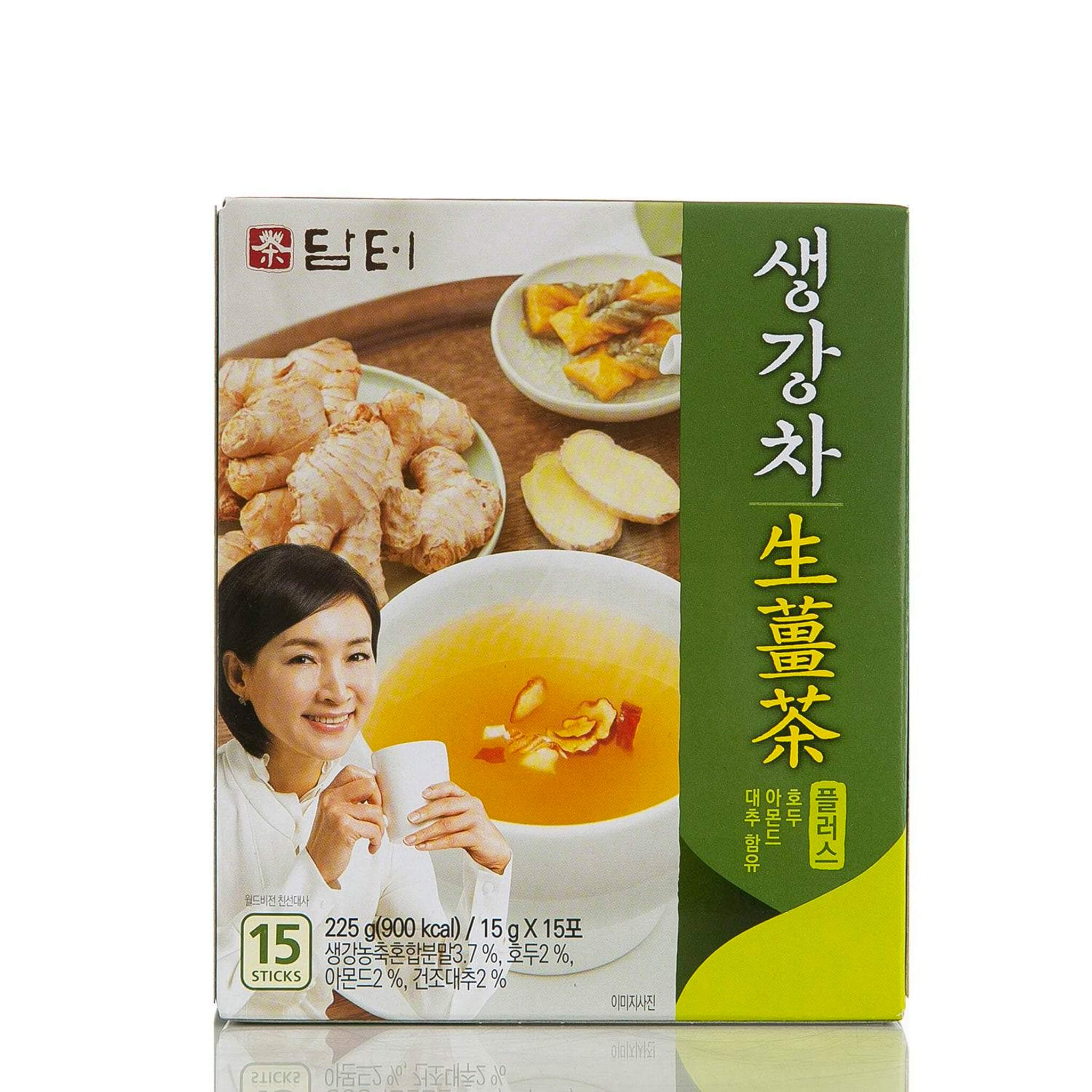 Trà gừng Damtuh Hàn Quốc 225g (15 gói)