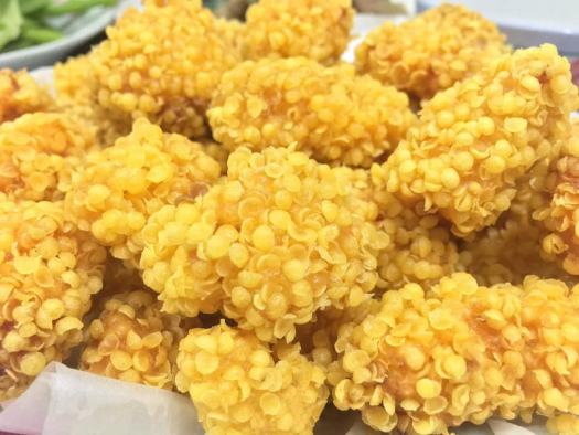 Bột Chiên Xù Vảy Trân Châu Orange Chef (Bột chân châu hoa tuyết) - Nguyên liệu nhập khẩu Malaysia