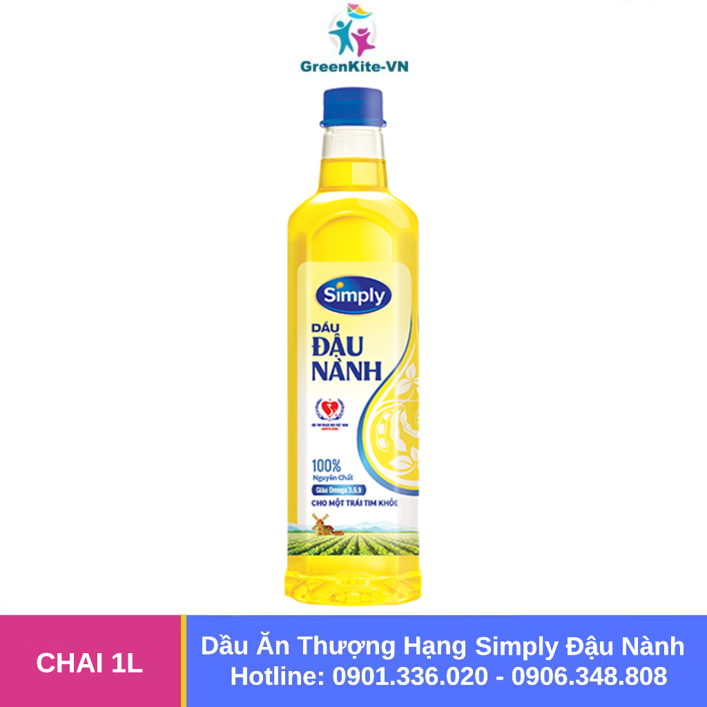 Dầu Đậu Nành Simply 1L - dầu Meizan đậu nành 1l - dầu Meizan Gold 1l - dầu Neptune light 1l - dầu Simply Gạo lứt 1l - dầu Simply Hướng dương 1l