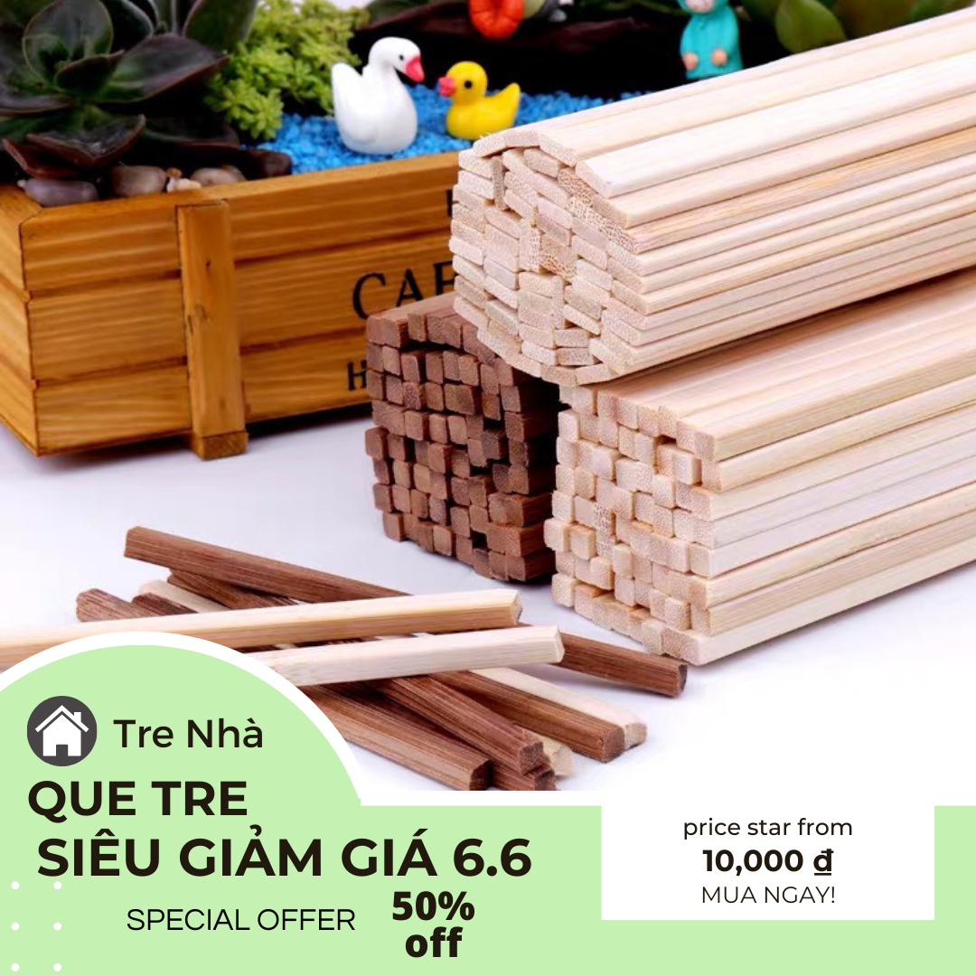 Làm mô hình tự làm thủ công bằng tay các bon tre hình vuông que tre que gỗ tre dải tre vật liệu xây mô hình
