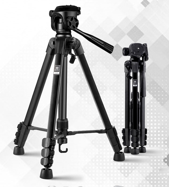 Chân máy ảnh Benro T890 kèm kẹp điện thoại