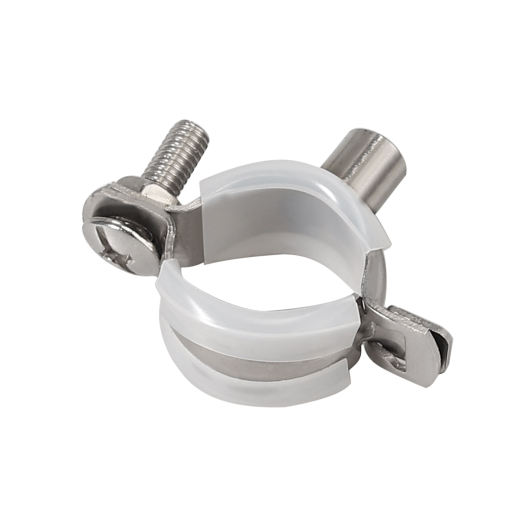 ESYNIC 100 Cái Kẹp Ống 20 MM/25MM Kẹp Ống Sắt Vít Có Khớp Nối Kẹp Ống Hình Chữ U Kẹp Yên Ống Kẹp Ống Ống Nước Cố Định Tường