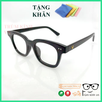 GỌNG KÍNH CHỮ V HÀN QUỐC CHẤM BẠC- GỌNG KÍNH GIẢ CẬN VUÔNG HOT TREND 2022