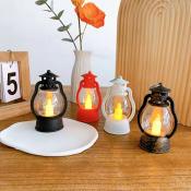 Retro LED Lantern Candle Light - Vintage Antique Style