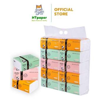 💥 COMBO 10 Gói Giấy ăn gấu trúc Khăn giấy gấu Sipiao Mylan dai mịn tiện dụng tiết kiệm