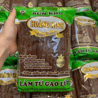 Bún Gạo Lứt Đỏ Mới Loại Đặc Biệt Ngon Hoàng Minh|500G