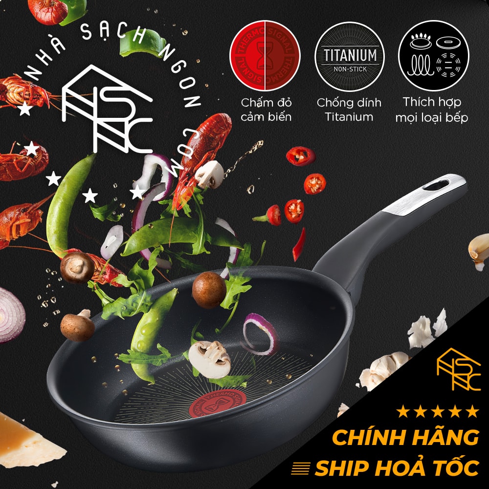 Chảo chiên tefal unlimited 26cm - g2550502