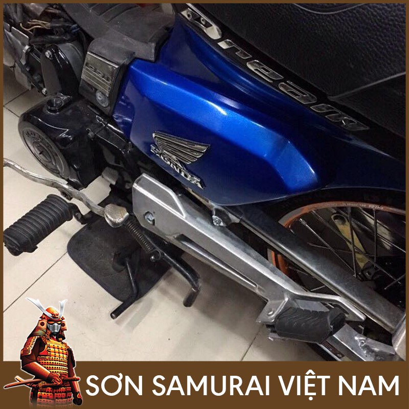 Chai sơn samurai màu xanh kim loại Y9094 - Sơn xịt samurai màu xanh kim loại