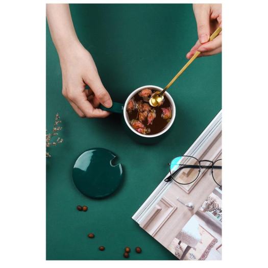 Cốc hâm nóng Lucky, cốc chưng yến pha trà pha cà phê, Cốc giữ nhiệt, đế hâm nóng cafe, Bộ cốc hâm sữa không kén cốc