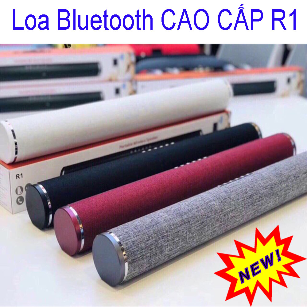 Loa bluetooth 5.0 soundbar recci r1, loa thanh bluetooth gía rẻ loa bluetooth r1 pws tích hợp đồng hồ led âm thanh vòm thời gian sử dụng 12h cho một lần sạc mua ngay loa siêu trầm bluetooth soundbar recci r1 âm bass cực đỉnh