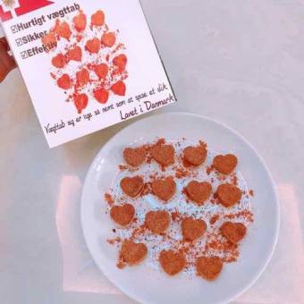 Kẹo Socola giảm cân Đan Mạch hộp màu trắng 40 viên