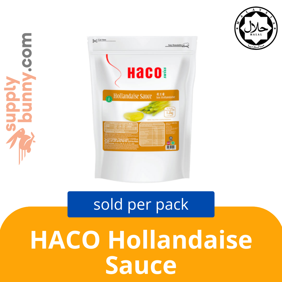 KLANG VALLEY ONLY! HACO Hollandaise Sauce  (sold per pack) LOX Malaysia 荷兰酱