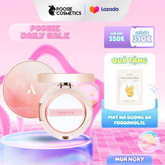 sun protection perfect coverage aperire day dream cover cushion SPF50 +/PA ++++ 13g