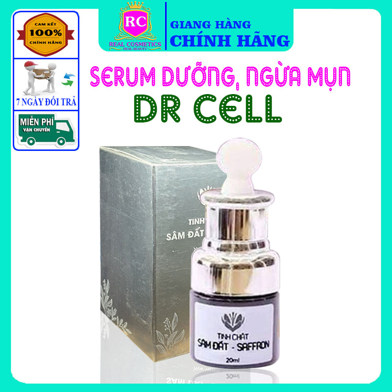 Tinh chất dưỡng da saffron dr cell, dưỡng da, sạch mụn