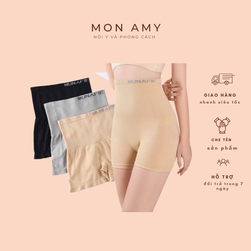 Quần Đùi Mặc Trong Váy Gen Bụng Cho Dáng Eo Thon Xuất Nhật Munafie 005 Mon Amy