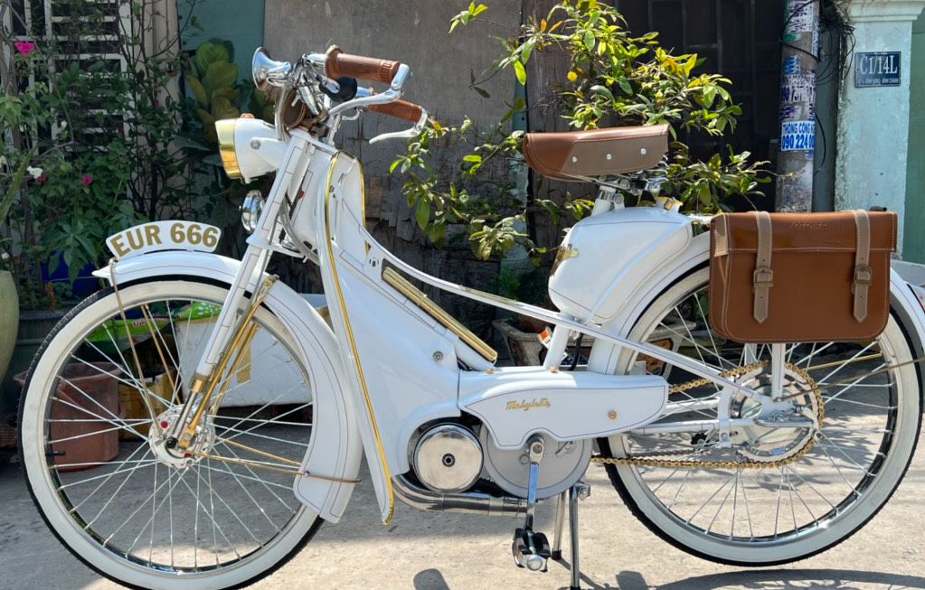 60 triệu cho chiếc xe đạp gắn động cơ 2 thì siêu nhỏ nhập khẩu nguyên chiếc  Nhật bản XEHAYVN  YouTube