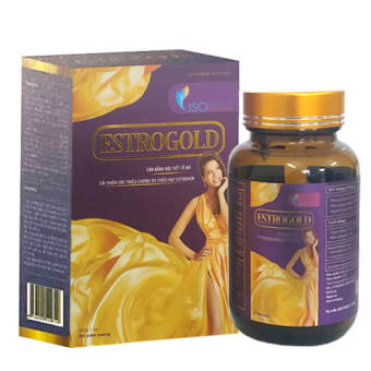 Estrogold - Hỗ trợ tăng tiết nội tiết tố, cải thiện các triệu chứng do thiếu hụt Estrogen