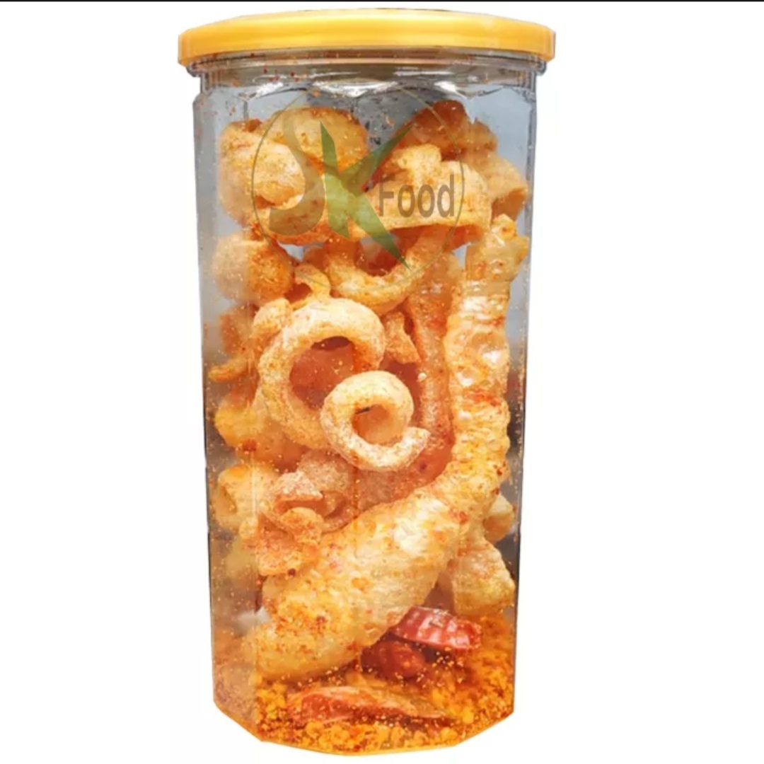 Da heo chiên giòn tỏi ớt đặc biệt thơm ngon- 160g