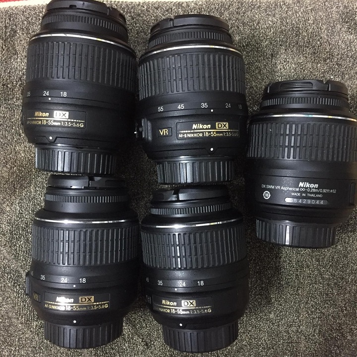 Ống kính Nikon 18-55 VR I, lens Nikon 18-55VR